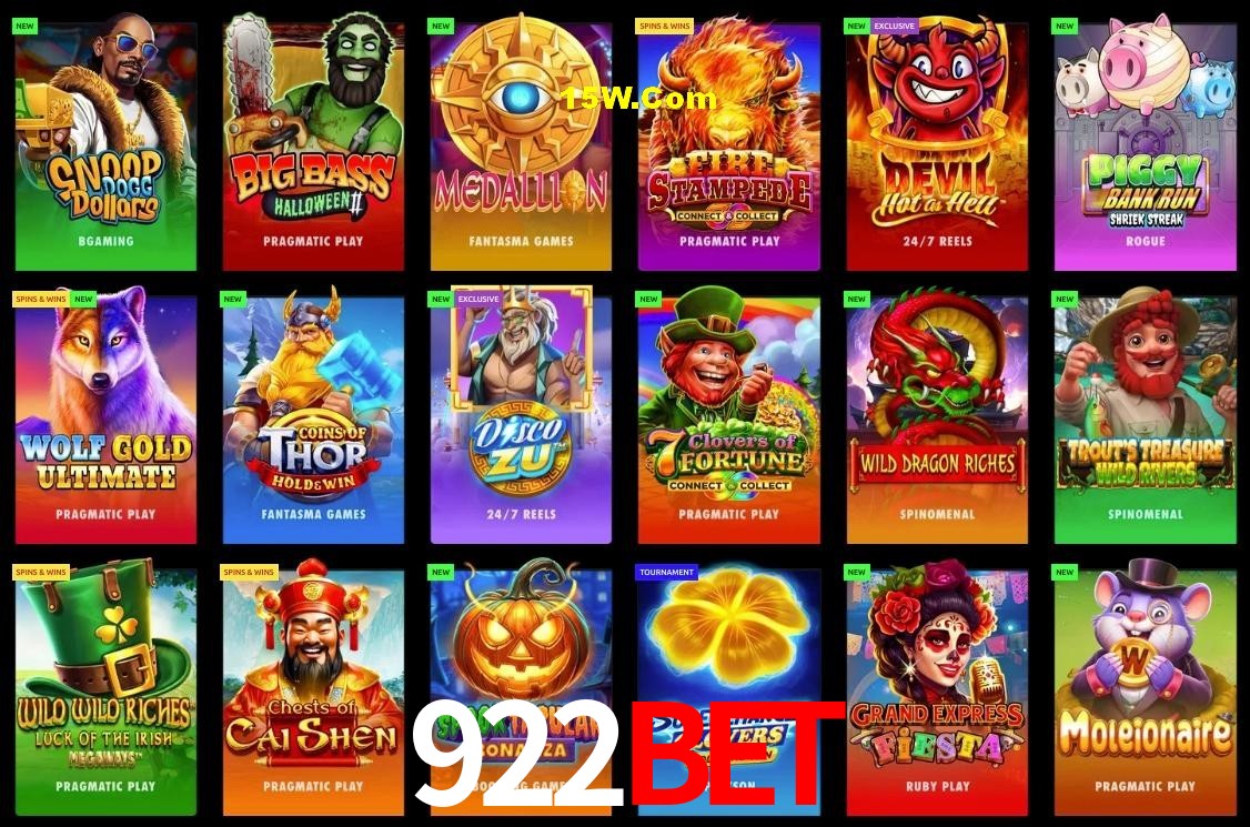 Slot Games 922Bet